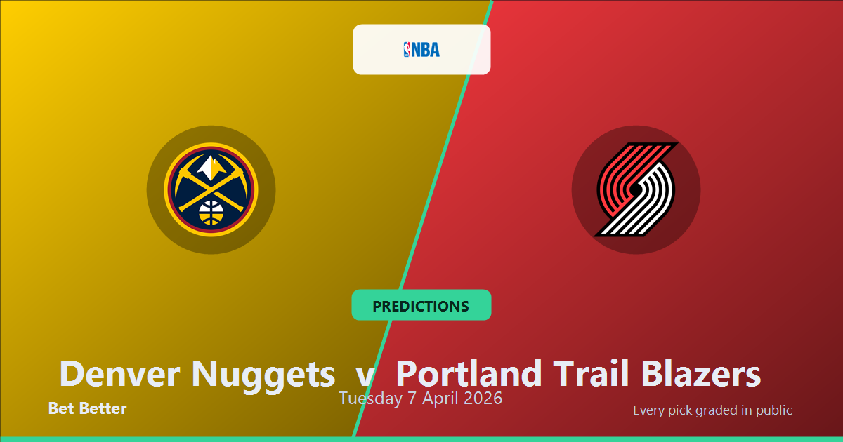 Denver Nuggets vs Portland Trail Blazers Prediction & Picks: Expert Betting Guide