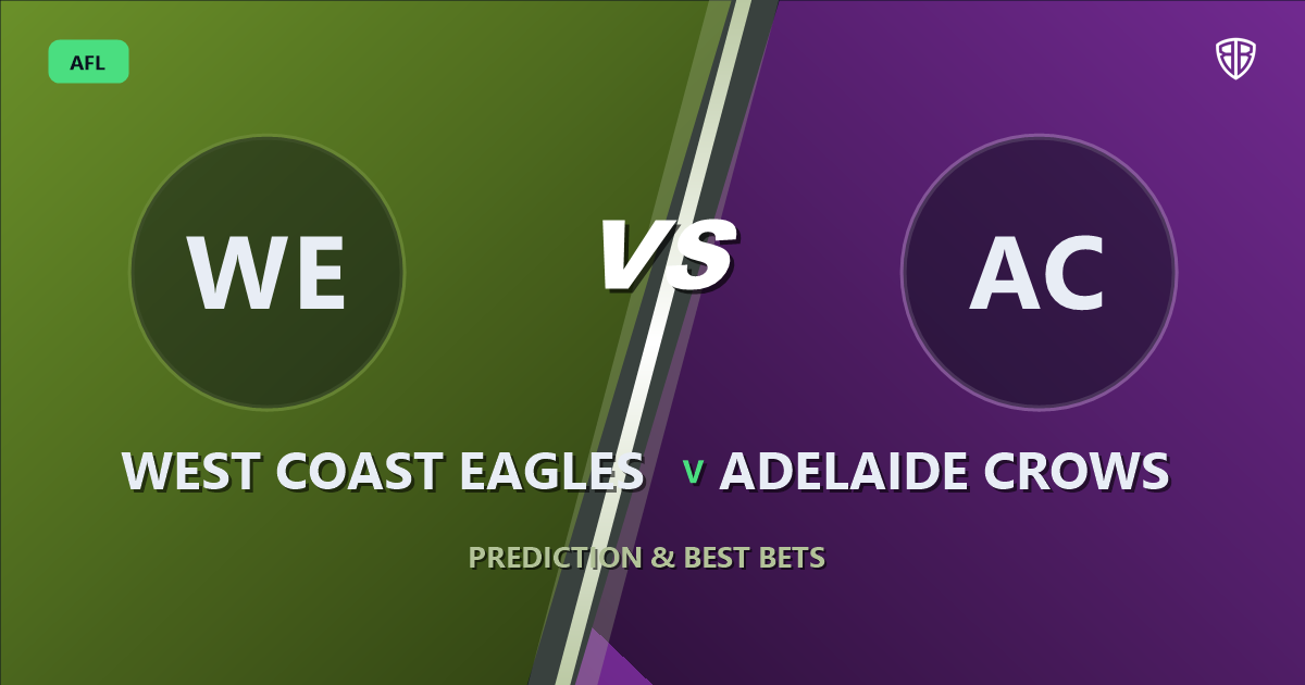 AFL news: West Coast Eagles vs Adelaide Crows Prediction & Picks (Sam Berry Key Factor): Stat-Based Insights