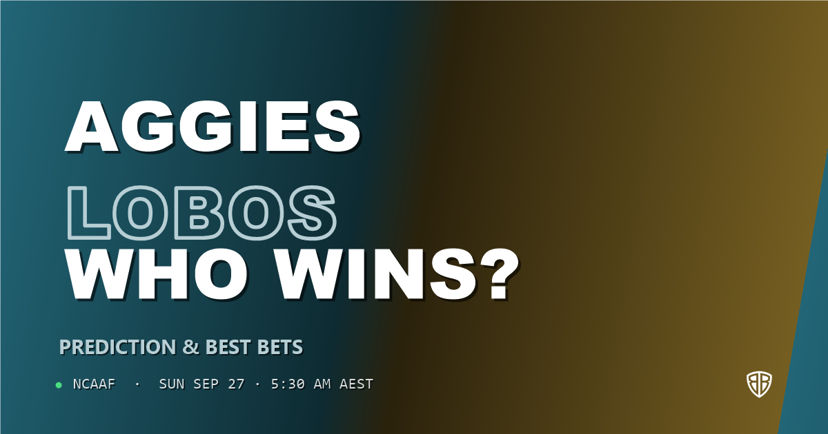 New Mexico State Aggies vs New Mexico Lobos Prediction & Picks: Don't Miss These Odds