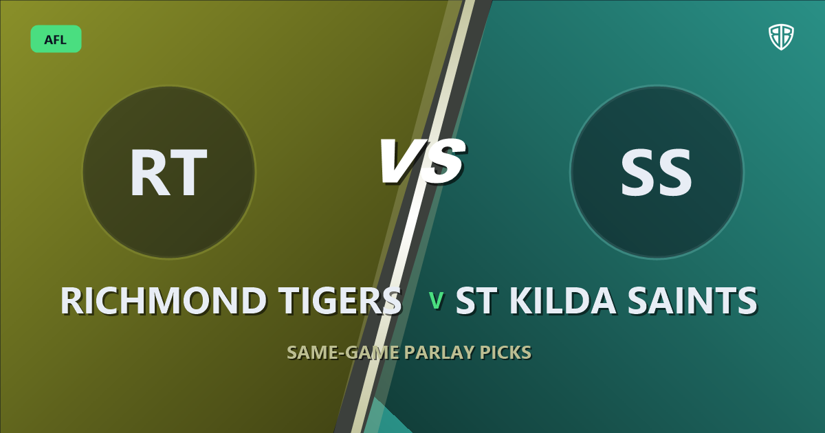 AFL news: Richmond Tigers vs St Kilda Saints Prediction & Same Game Multi picks Key Insights: Analytics Breakdown