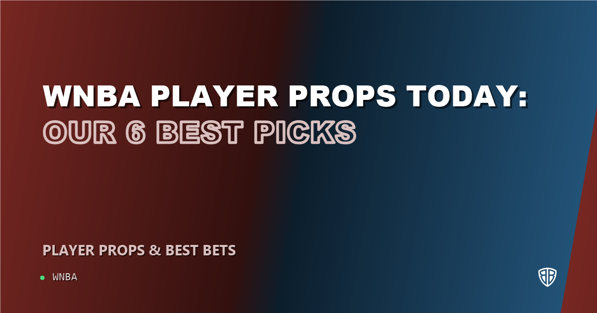 WNBA player props today: our 6 best picks (September 19, 2026)