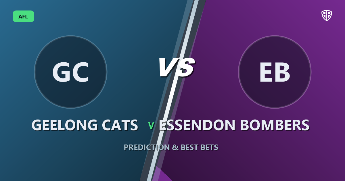 AFL news: Geelong Cats vs Essendon Bombers Prediction & Picks : Odds Analysis & Top Props