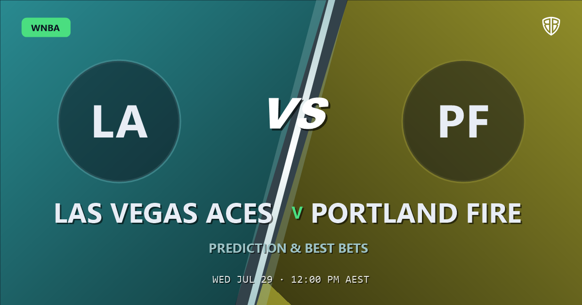 Portland Fire vs Las Vegas Aces Prediction, Odds &amp; Best Bets