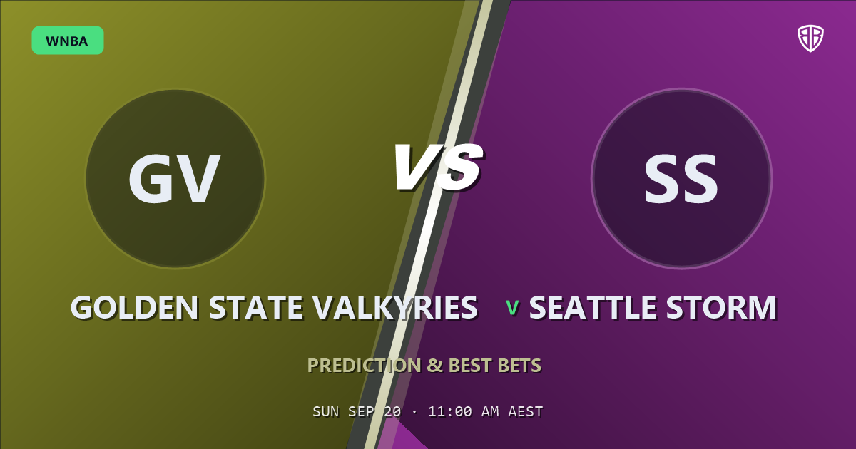 Golden State Valkyries vs Seattle Storm Prediction & Picks (Dominique Malonga Key Factor): Winning Game Angles
