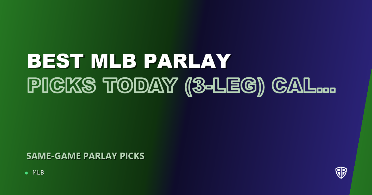 Best MLB Parlay Picks Today, Thursday 07/31 (3-Leg) Cal Quantrill Prop Focus: Expert MLB Selections