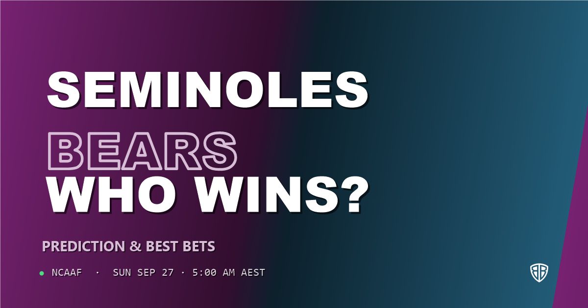 Florida State Seminoles vs Central Arkansas Bears Prediction & Picks: Winning Game Angles