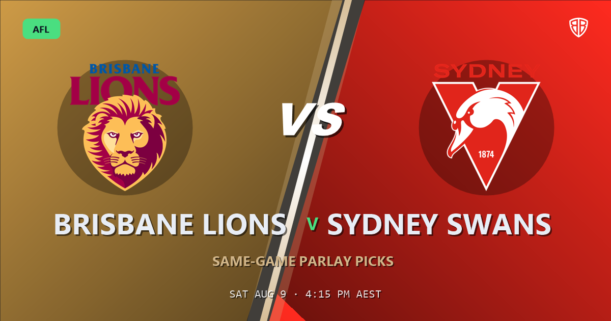 Brisbane Lions vs Sydney Swans Prediction & Same Game Multi picks Key Insights: Our Expert Analysis