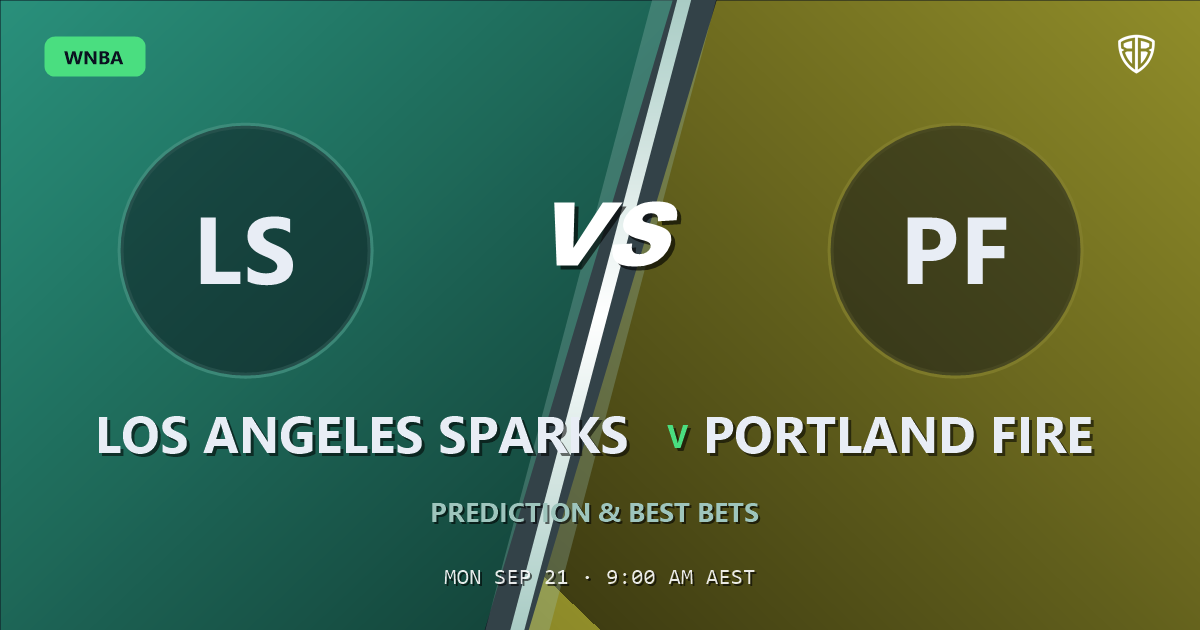 Los Angeles Sparks vs Portland Fire Prediction & Picks: Stat-Based Insights