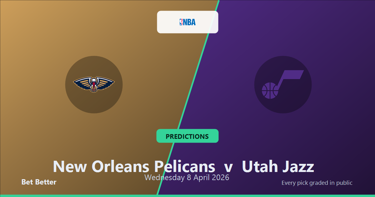 New Orleans Pelicans vs Utah Jazz Prediction & Picks (Cody Williams Key Factor): Full Breakdown & Bets