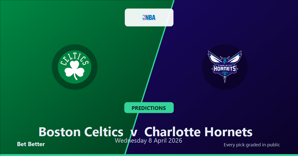 Boston Celtics vs Charlotte Hornets Prediction & Picks: Odds Analysis & Top Props