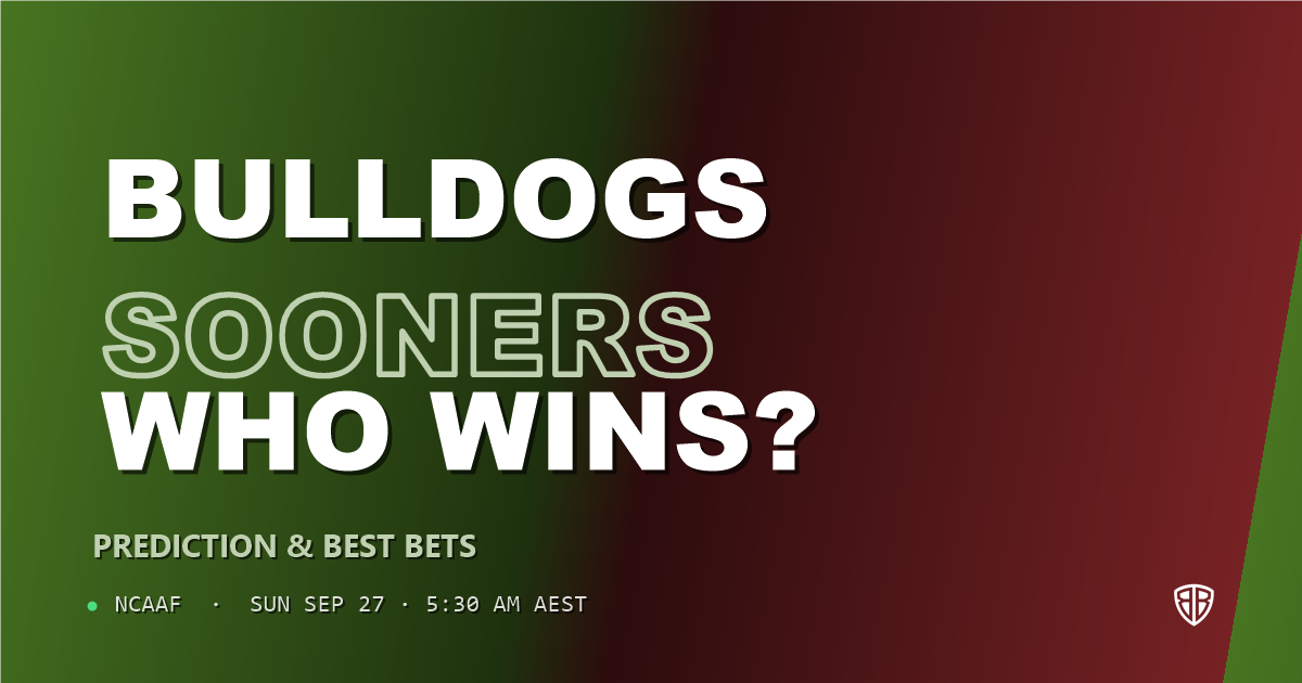 Georgia Bulldogs vs Oklahoma Sooners Prediction & Picks (Lloyd Avant Key Factor): Full Match Breakdown & Bets