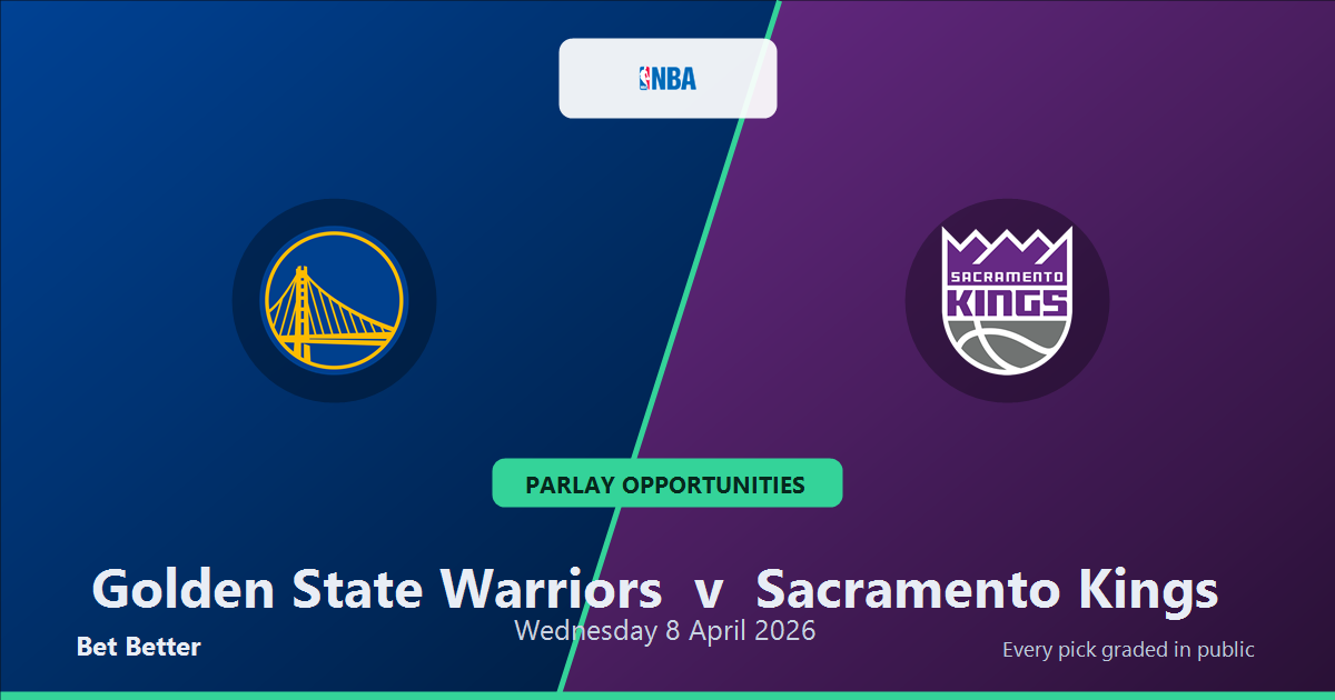 Golden State Warriors vs Sacramento Kings Prediction & Same Game Parlay picks Top SGP: Analytics Breakdown