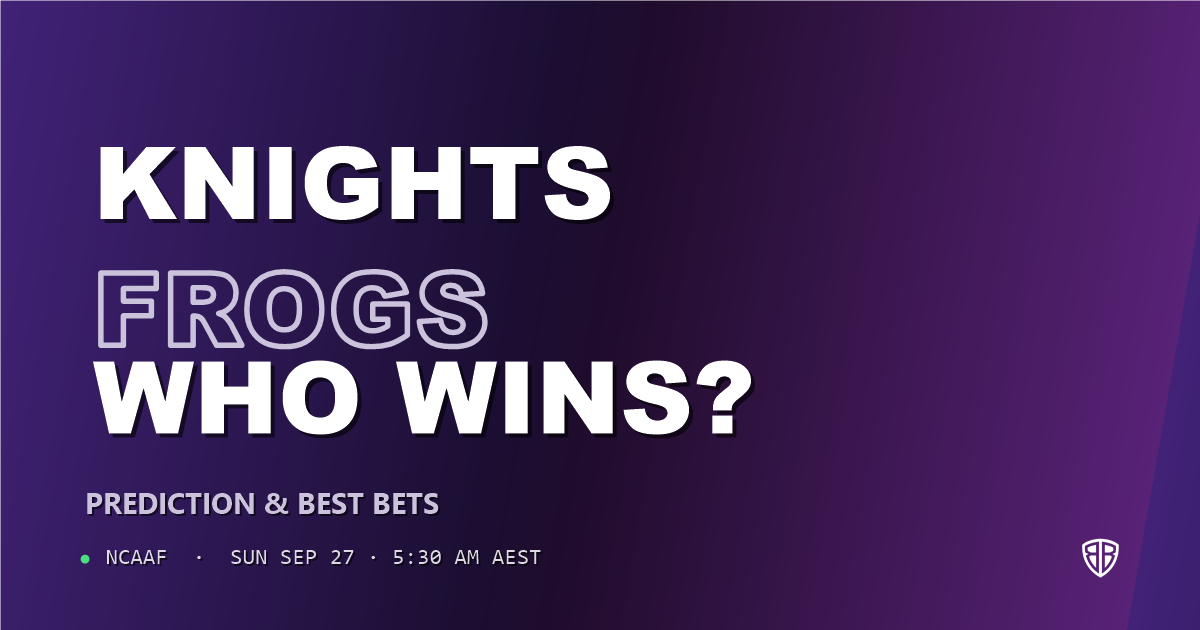 UCF Knights vs TCU Horned Frogs Prediction & Picks (Jaden Craig Key Factor): Don't Miss These Odds