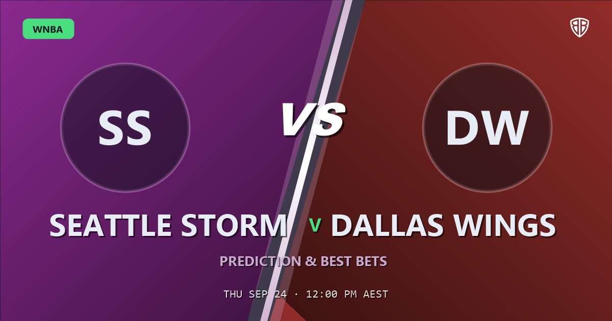 Seattle Storm vs Dallas Wings Prediction & Picks (Paige Bueckers Key Factor): Full Match Breakdown & Bets