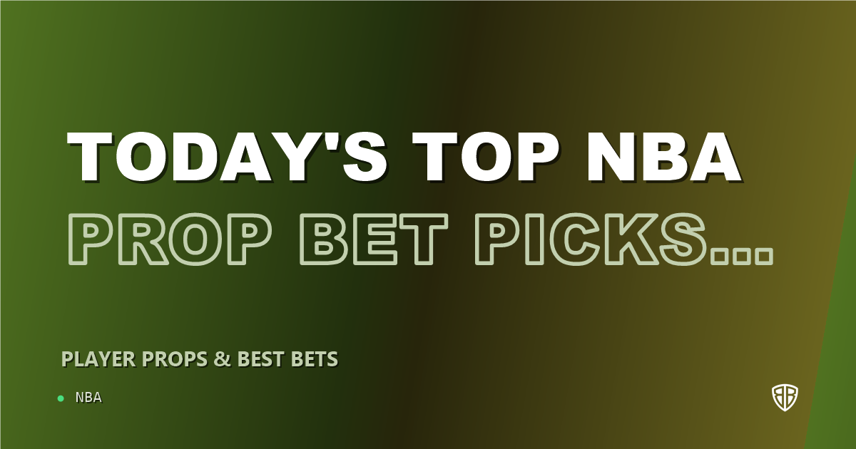 Today's Top NBA Prop Bet Picks & Predictions, Tuesday 10/21 (Amen Thompson Highlights): Stat Projections & Picks