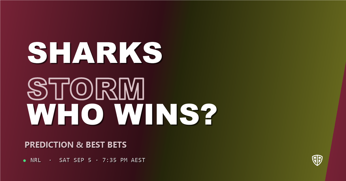Cronulla Sutherland Sharks vs Melbourne Storm Prediction & Picks (Oregon Kaufusi Key Factor): Winning Game Angles