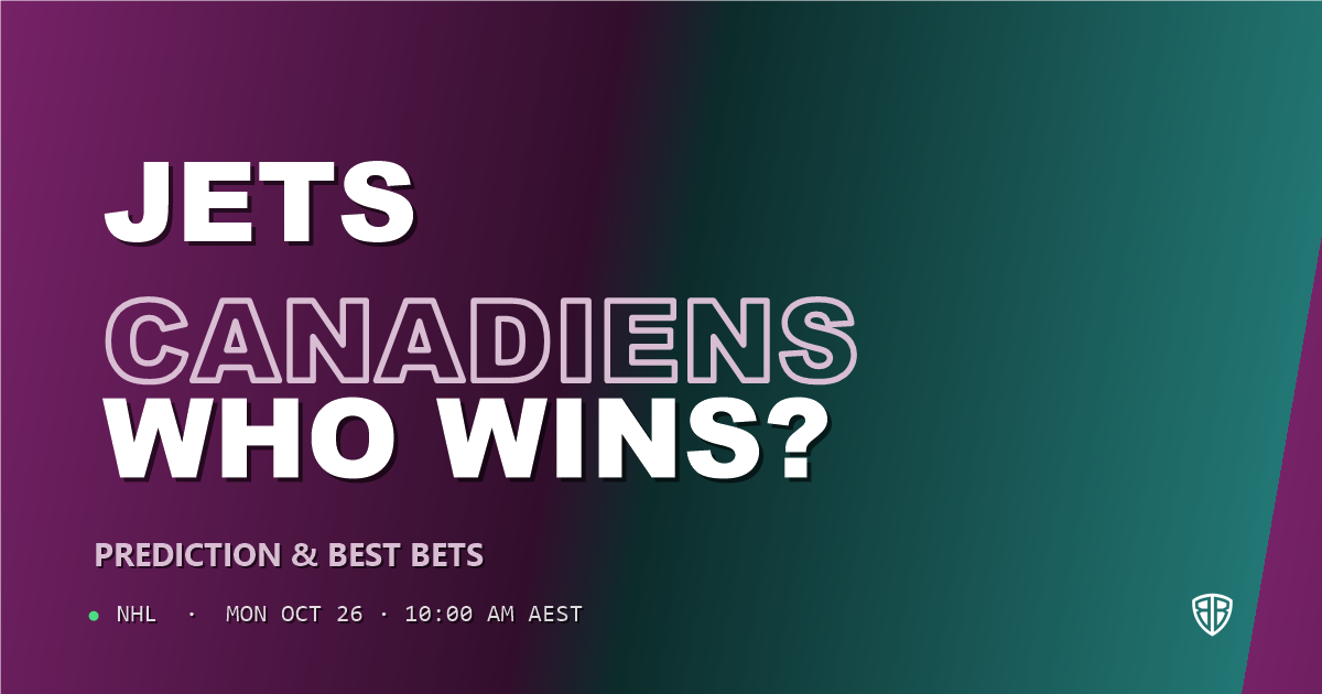 Winnipeg Jets vs Montreal Canadiens Prediction & Picks, October 25, 2026