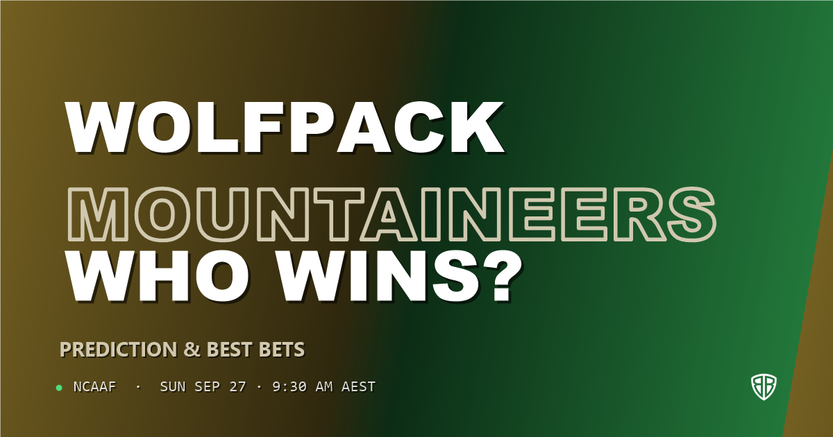 NC State Wolfpack vs Appalachian State Mountaineers Prediction & Picks (Malachi Singleton Key Factor): Winning Game Angles