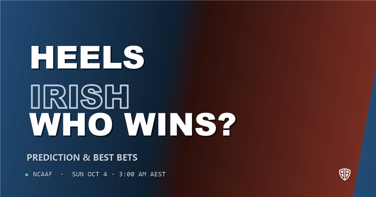 North Carolina Tar Heels vs Notre Dame Fighting Irish Prediction & Picks: Don't Miss These Odds