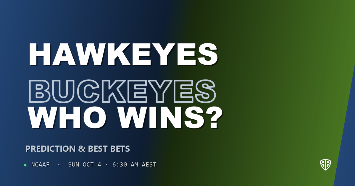 Iowa Hawkeyes vs Ohio State Buckeyes Prediction & Picks: Don't Miss These Odds