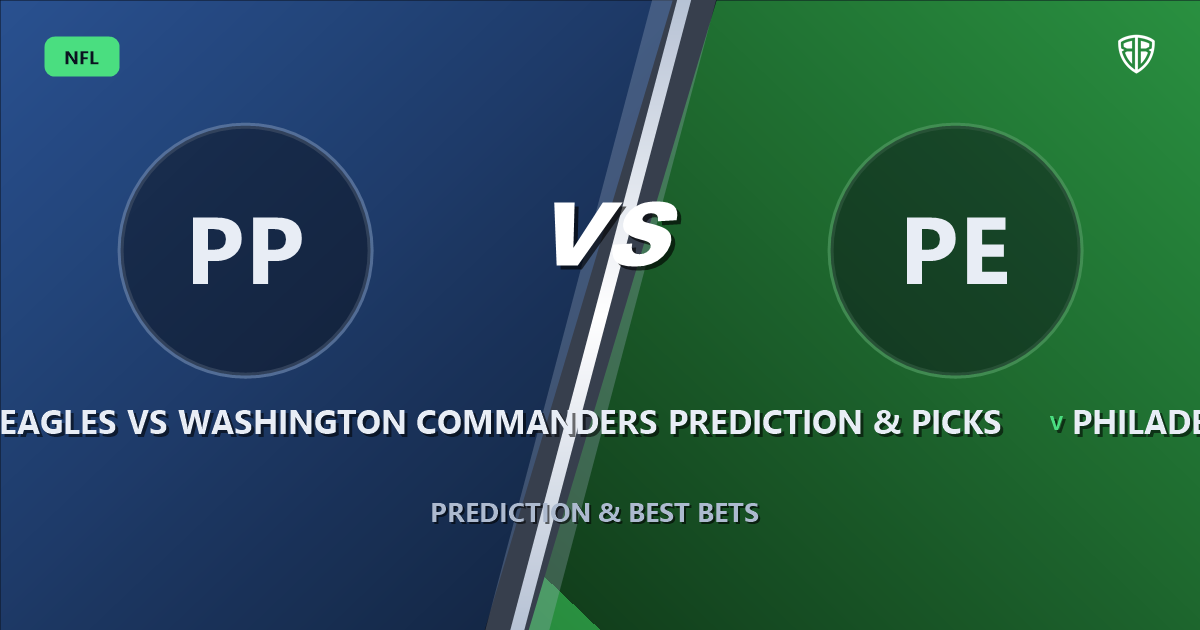 Philadelphia Eagles vs Washington Commanders Prediction & Picks (DeVonta Smith Impact): Odds & Edges