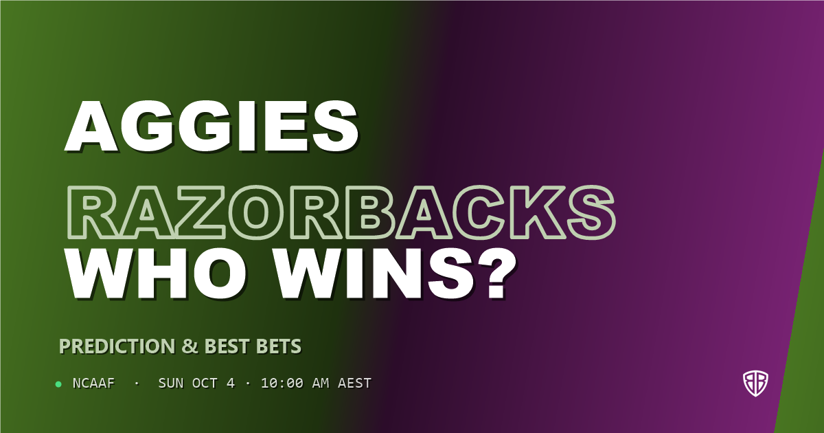 Texas A&M Aggies vs Arkansas Razorbacks Prediction & Picks: Our Expert Analysis