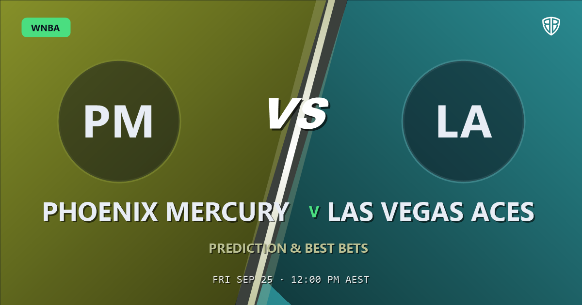 Phoenix Mercury vs Las Vegas Aces Prediction & Picks: Our Expert Analysis
