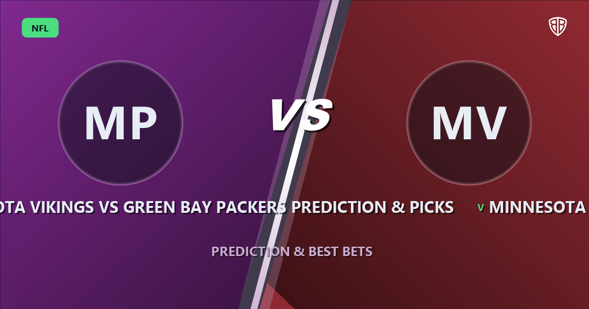 Minnesota Vikings vs Green Bay Packers Prediction & Picks (Aaron Jones Impact): Odds & Edges