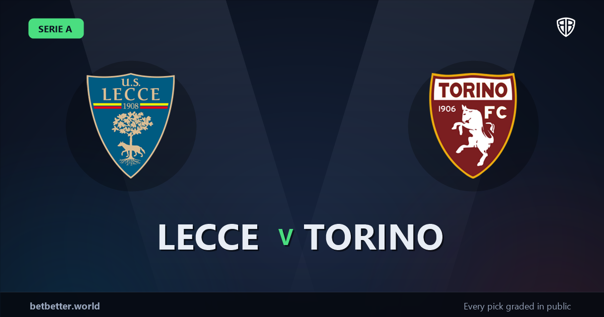 Lecce vs Torino Prediction & Same Game Parlay picks Top SGP: Our Expert Serie A Analysis