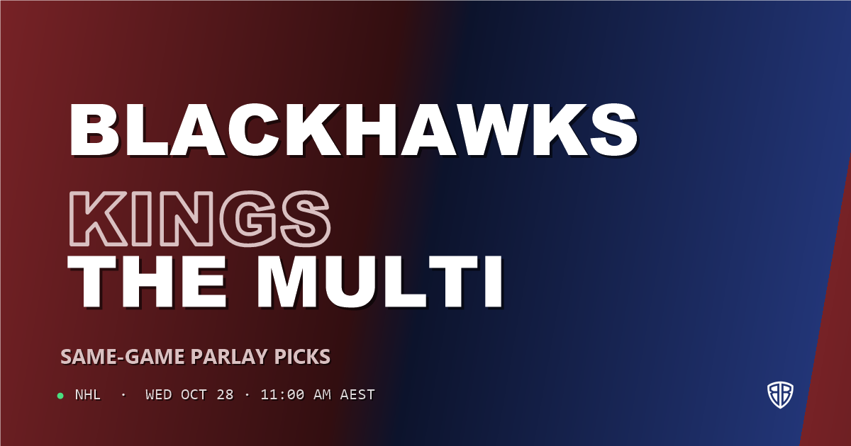 Chicago Blackhawks vs Los Angeles Kings Prediction & Same Game Parlay picks, October 27, 2026