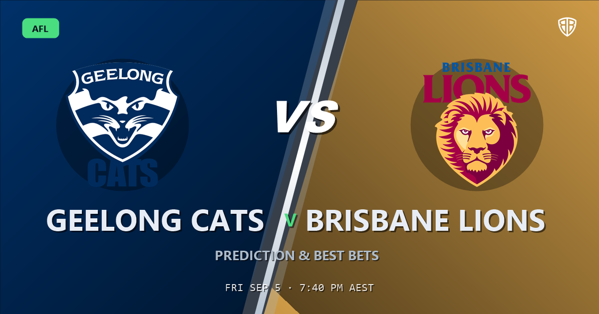 Geelong Cats vs Brisbane Lions Prediction & Picks: Odds Analysis & Top Props