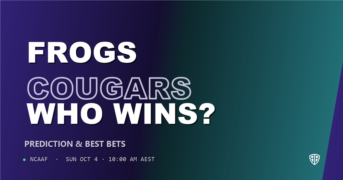 TCU Horned Frogs vs BYU Cougars Prediction & Picks (Legend Glasker Key Factor): Stat-Based Insights