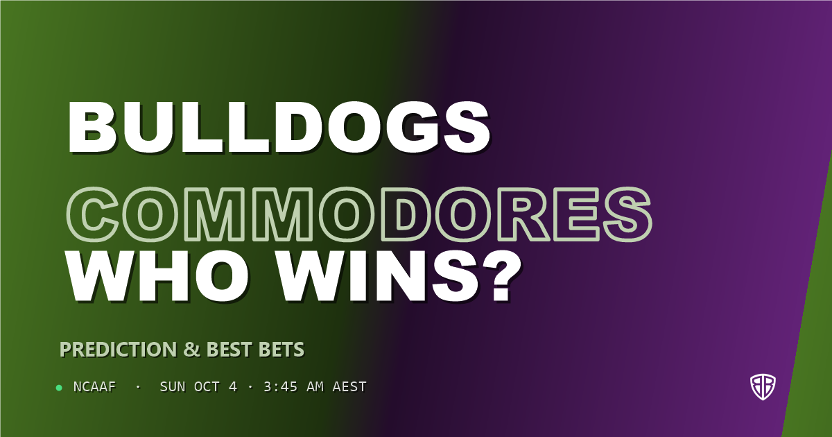 Georgia Bulldogs vs Vanderbilt Commodores Prediction & Picks (Junior Sherrill Key Factor): Don't Miss These Odds