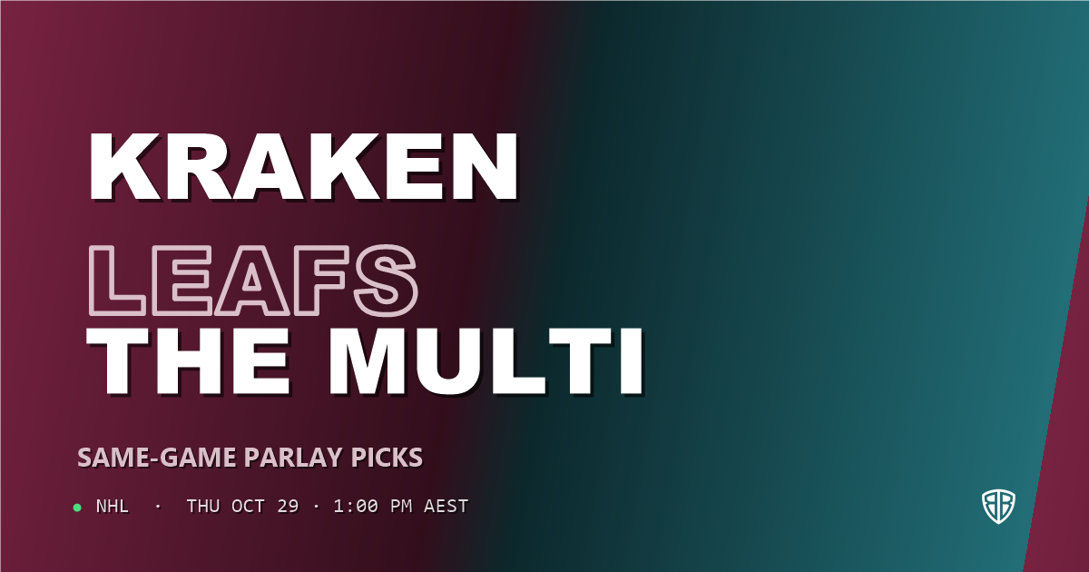 Seattle Kraken vs Toronto Maple Leafs Prediction & Same Game Parlay picks, October 28, 2026