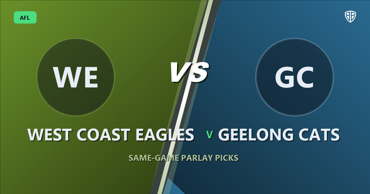 AFL news: West Coast Eagles vs Geelong Cats Prediction & Same Game Multi picks Key Insights: High-Value Opportunity