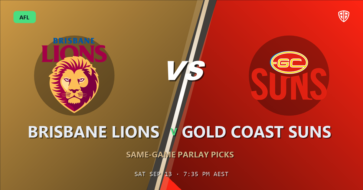 AFL news: Brisbane Lions vs Gold Coast Suns Prediction & Same Game Multi picks Key Insights: High-Value Opportunity
