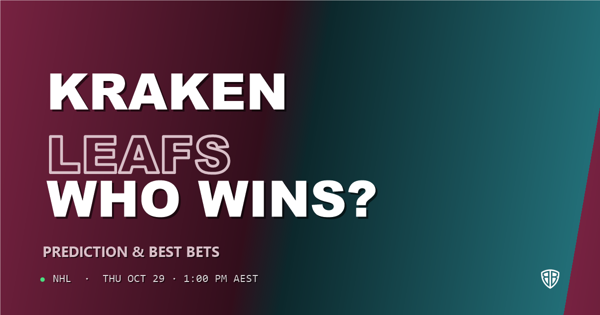 Seattle Kraken vs Toronto Maple Leafs Prediction & Picks, October 28, 2026