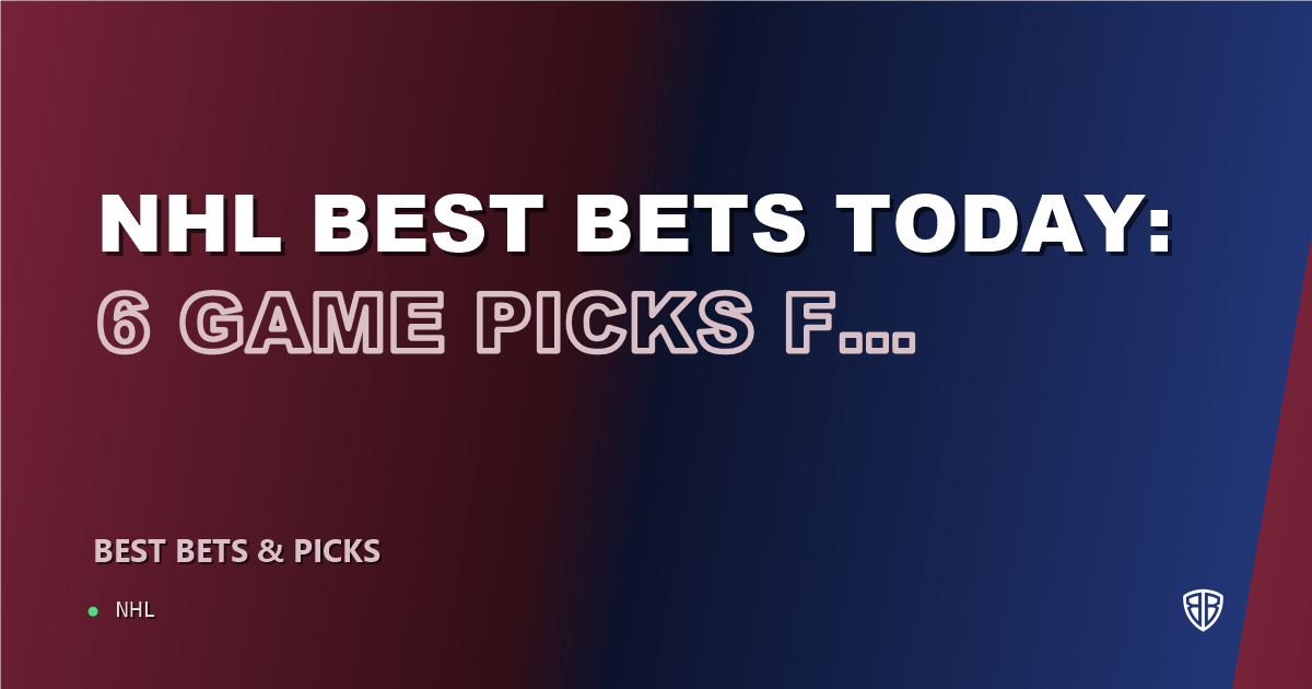 NHL best bets today: 6 game picks for October 29, 2026
