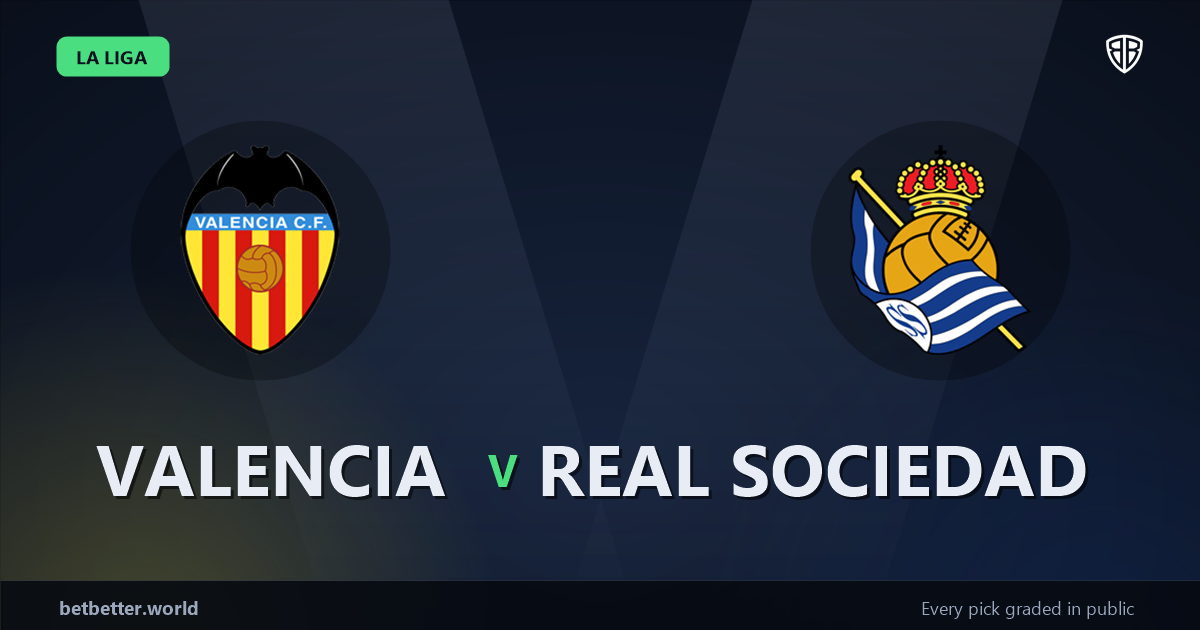 Valencia vs Real Sociedad Prediction & Same Game Parlay picks Value Parlay: High-Value Opportunity