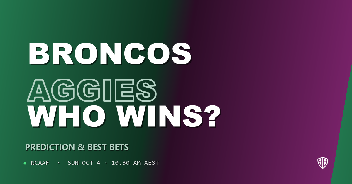 Boise State Broncos vs Utah State Aggies Prediction & Picks (Rasean Jones Key Factor): High-Value Opportunity