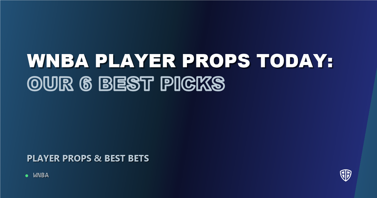 WNBA player props today: our 6 best picks (September 30, 2026)