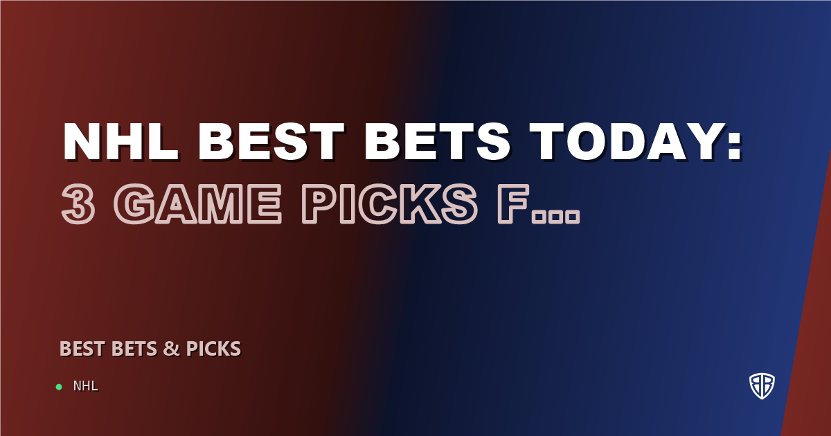NHL best bets today: 3 game picks for October 30, 2026