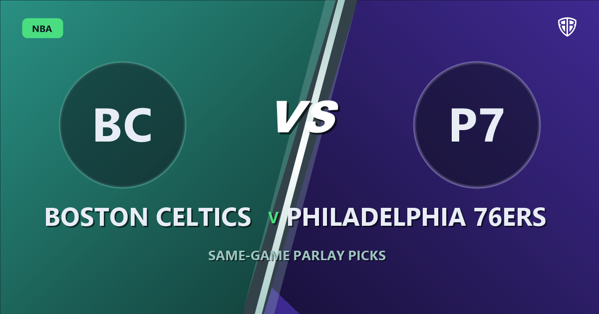 Boston Celtics vs Philadelphia 76ers Prediction & Same Game Parlay picks Key Insights: Analytics Breakdown