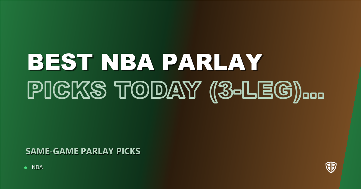 Best NBA Parlay Picks Today, Saturday 04/18 (3-Leg): Expert Selections