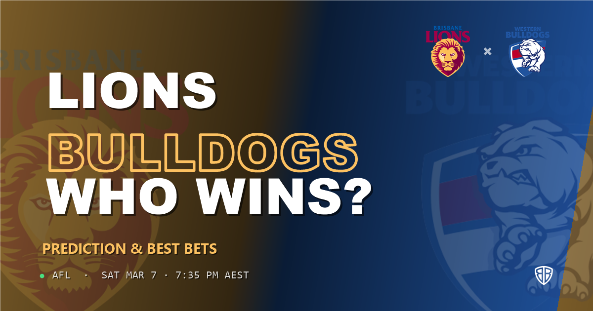 AFL news: Brisbane Lions vs Western Bulldogs Prediction & Picks : Expert Footy Betting Guide