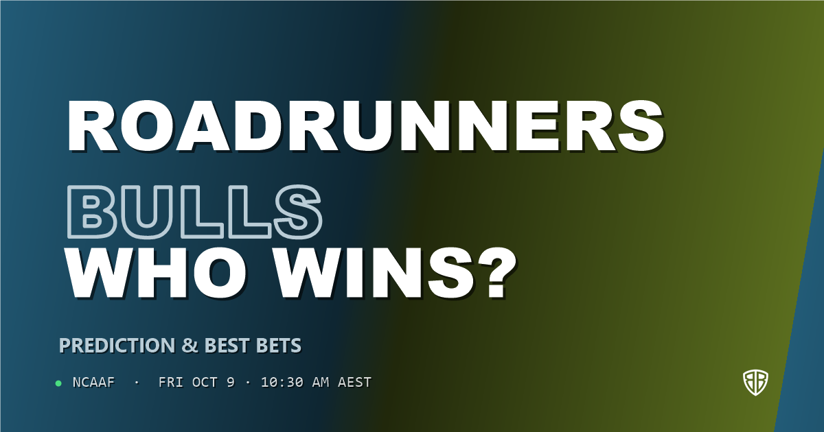 UTSA Roadrunners vs South Florida Bulls Prediction & Picks, October 8, 2026