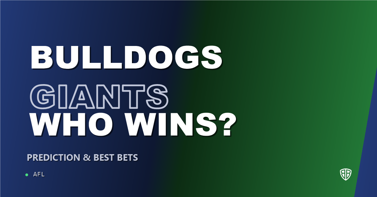 Western Bulldogs vs Greater Western Sydney Giants Prediction & Picks: Stat-Based Insights