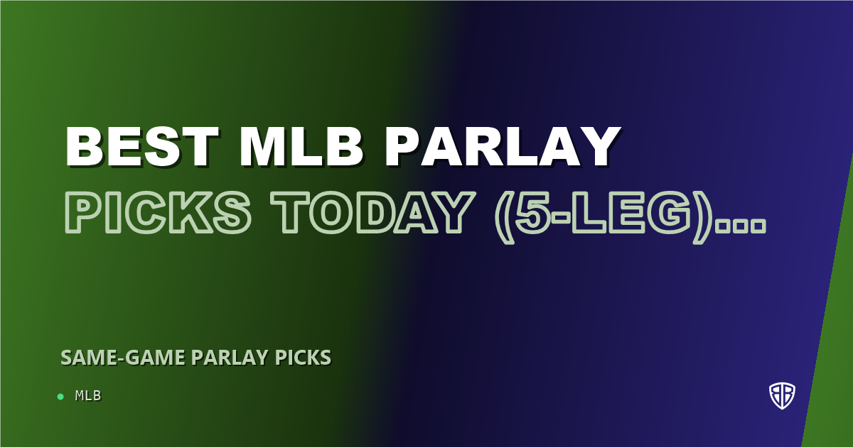 Best MLB Parlay Picks Today, Tuesday 08/19 (5-Leg) Featuring Brady Singer!: High Probability Baseball Plays