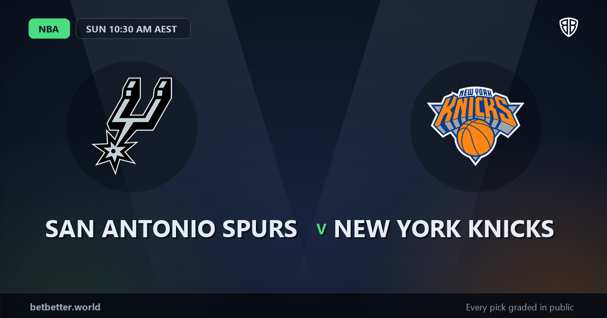 San Antonio Spurs vs New York Knicks Prediction & Picks (Landry Shamet Key Factor): Winning Game Angles