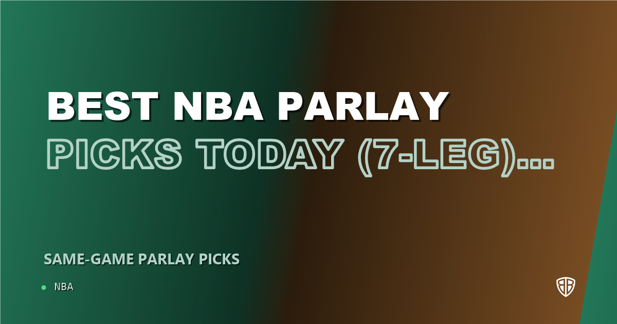 Best NBA Parlay Picks Today, Tuesday 10/20 (7-Leg) Jaylen Brown Prop Focus